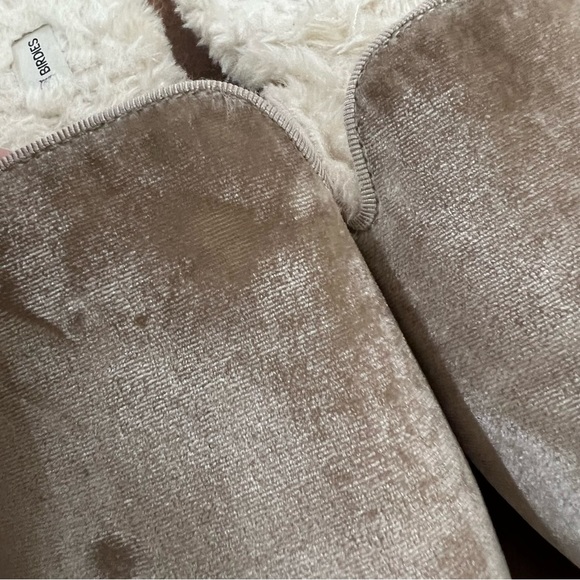 Birdies The Phoebe Cream Faux Fur Slip On Slide Mule Size 8.5 - Picture 8 of 11